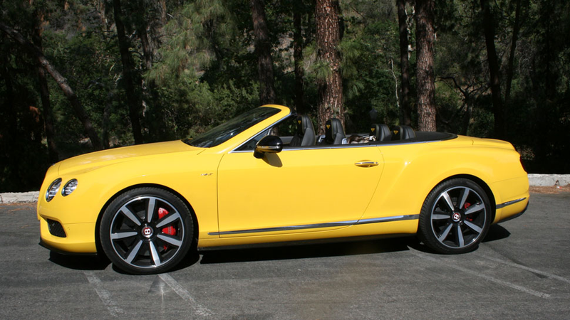 Illustration for article titled 2014 Bentley Continental GT V8S Convertible: Will It Baby?